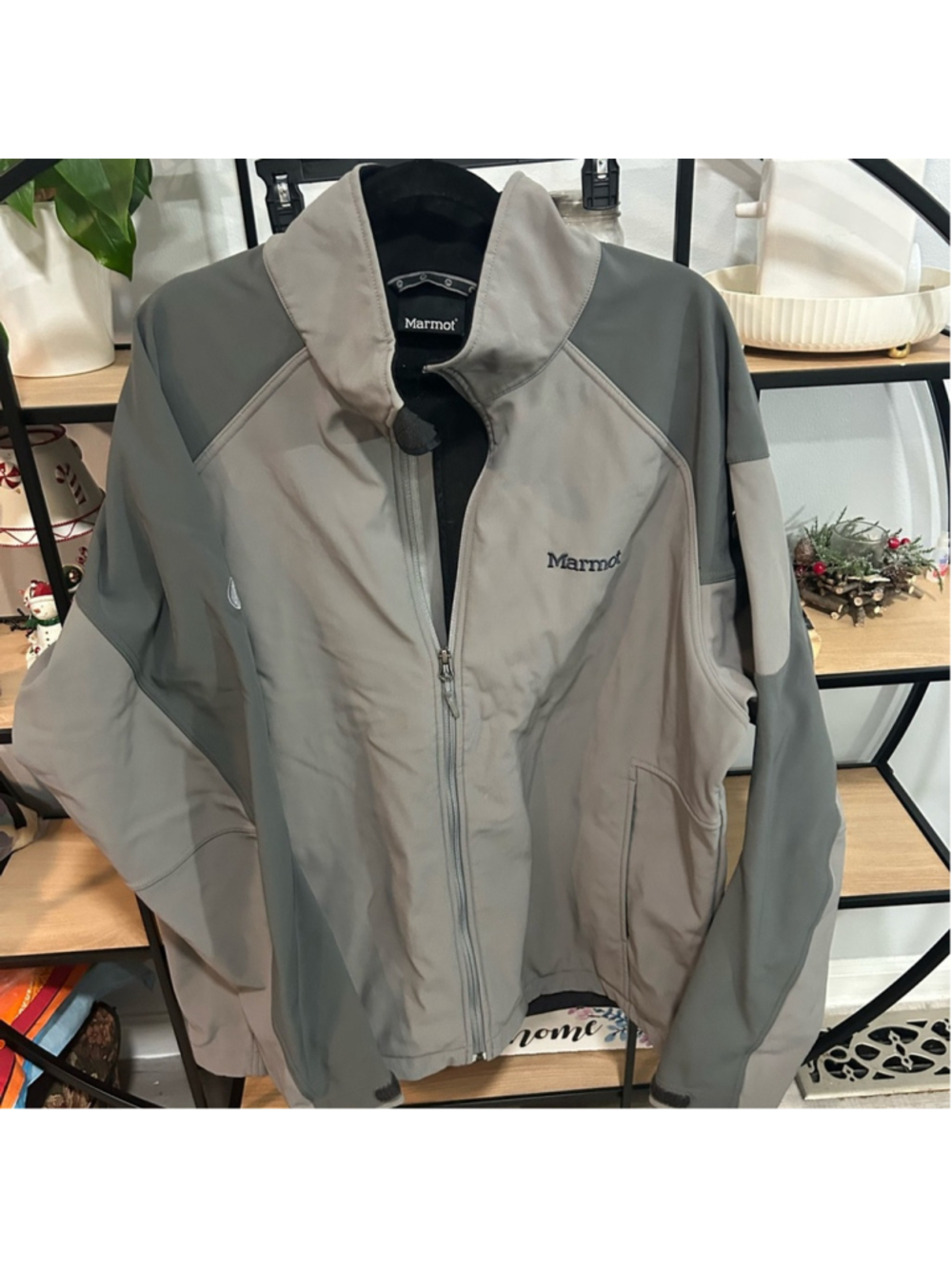 Marmot Two-Tone Jacket in Black and Gray size XXL